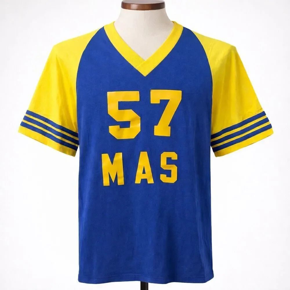 Brazil National Team 1957 Pele World Cup Football Shirt Men's 42-44 Retro Jersey